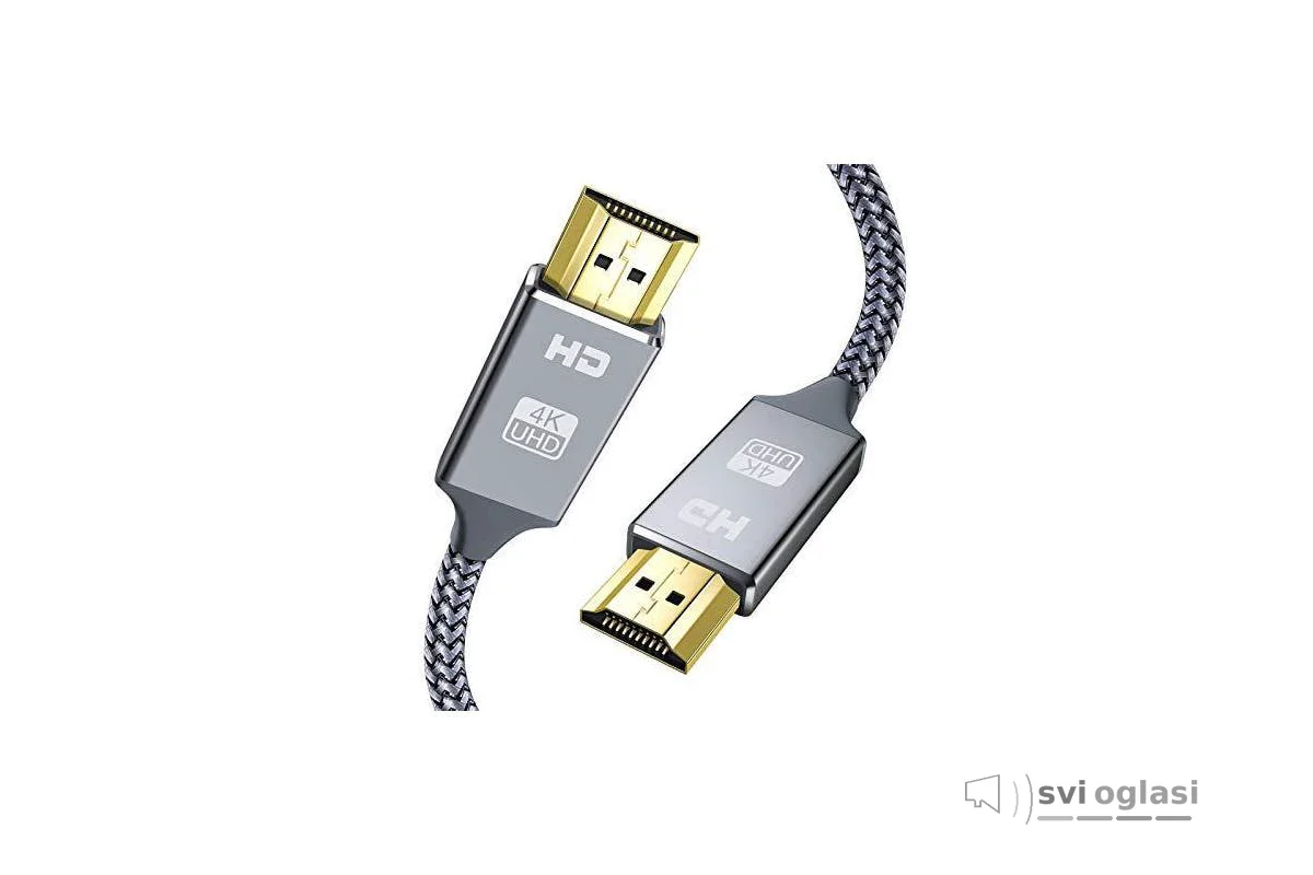 4K HDMI Cable 2M HDMI Lead-Snowkids Ultra High Speed 18Gbps HDMI 2.0 Cable