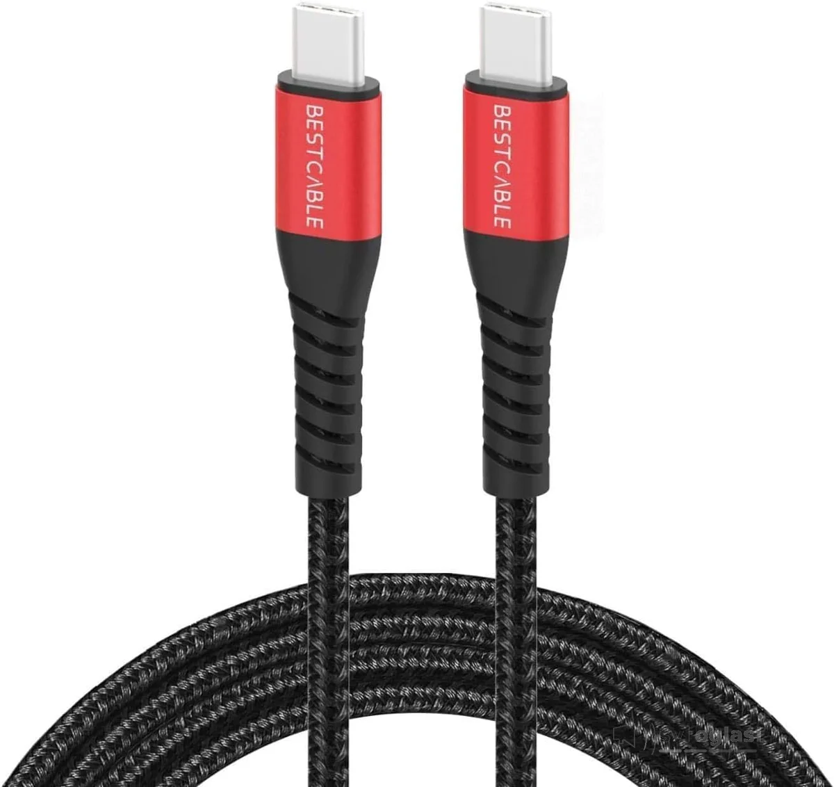 BEST CABLE USB CtoUSB C Cable {2M 6.6FT 2-Pack} 100W 20V5A PD Fast Charging Cable Lead with E-Mark Chip Compatible