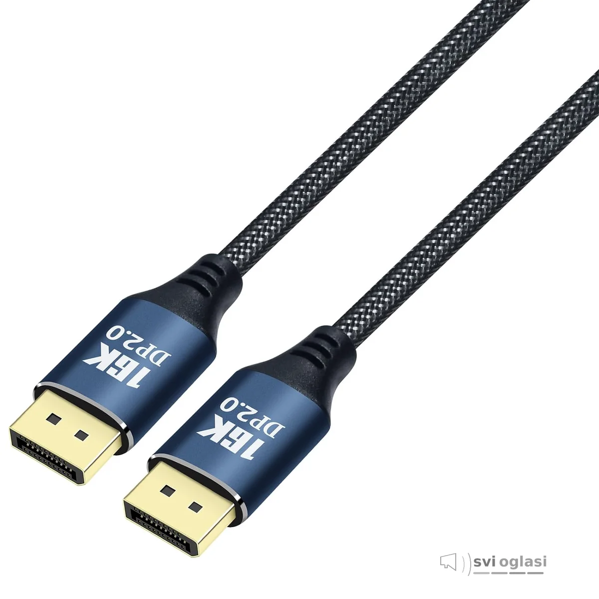 DCHAV 16K Displayport to Displayport Cable Display Port 2.0 16K@60Hz, 8K@120Hz, 4K@240Hz 165Hz 144Hz 80Gbps