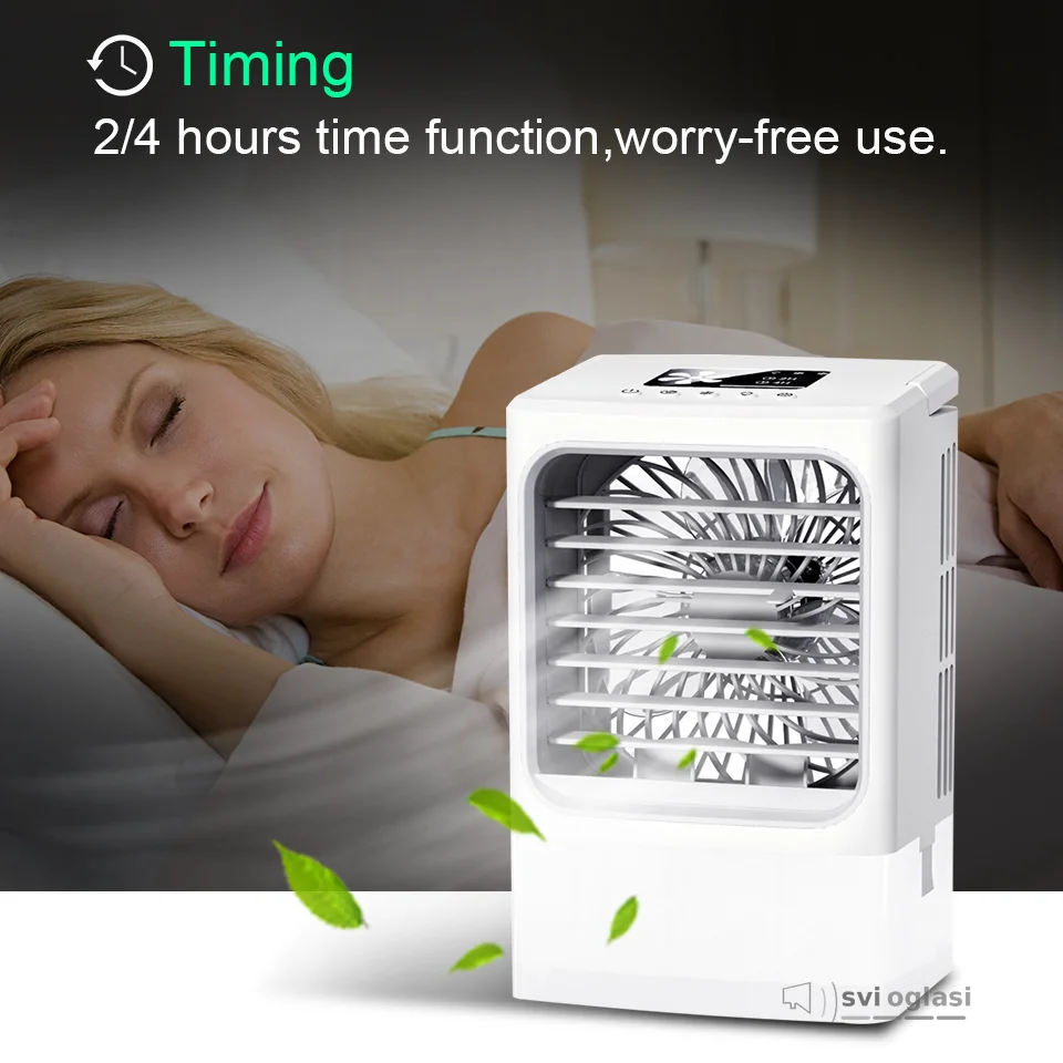 H2101 Home Room Desktop Water Cooling Mist Spray Mini Portable Air Cooler Conditioner Wholesale Price