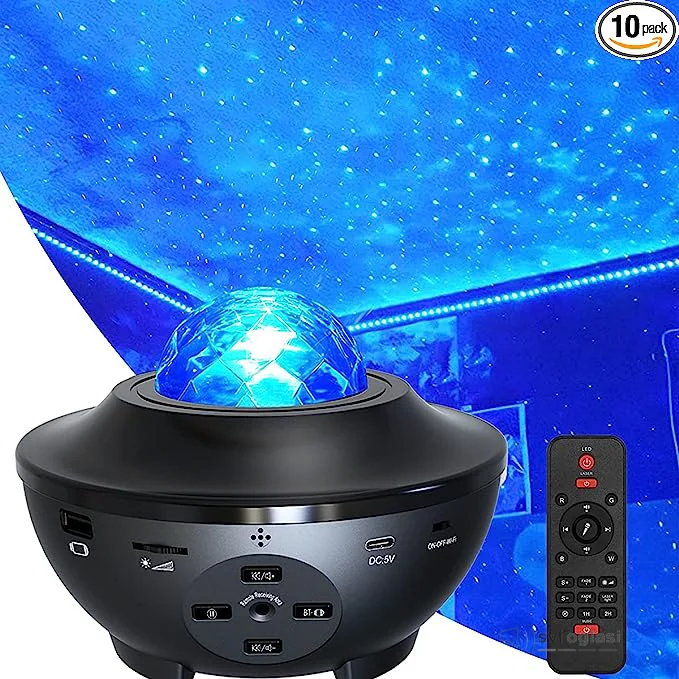 MJDUO Star Night Light Projector Bedroom, Ocean Wave Projector